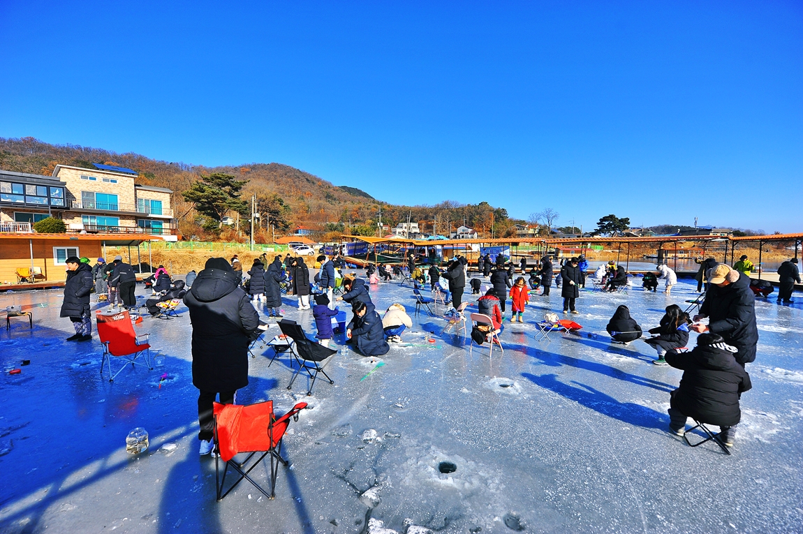 빙어낚시터 전경